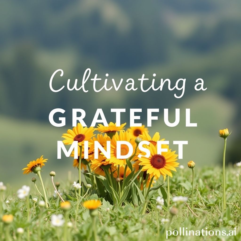 Cultivating a Grateful Mindset