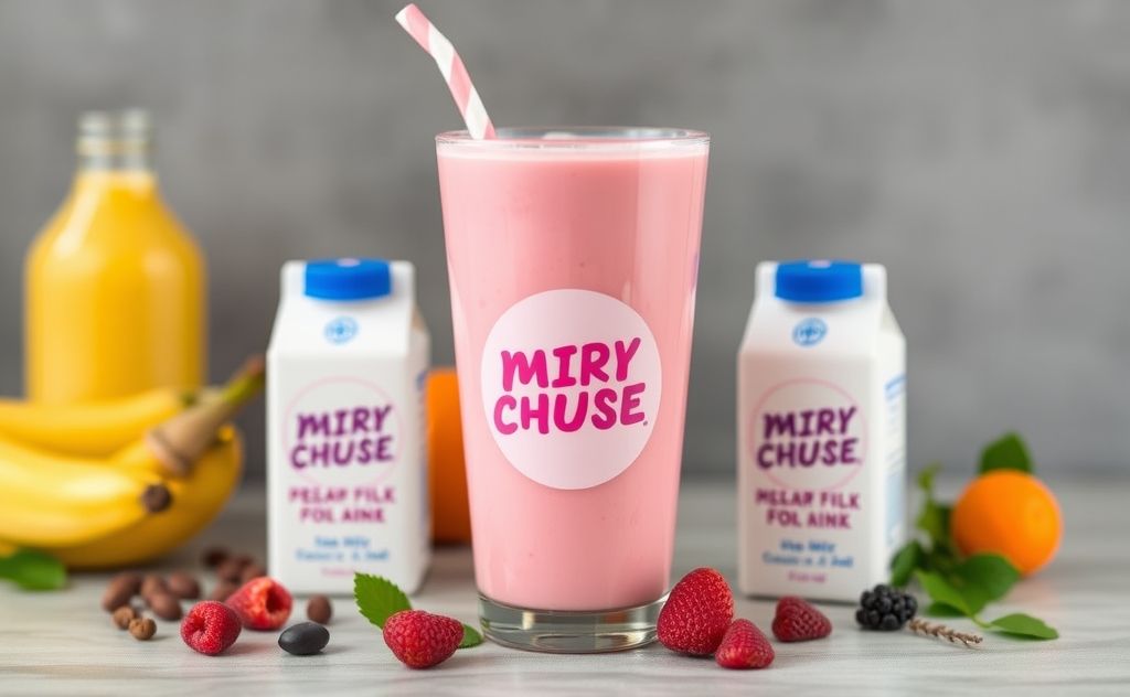 Custom Pink Drink with Dairy Options