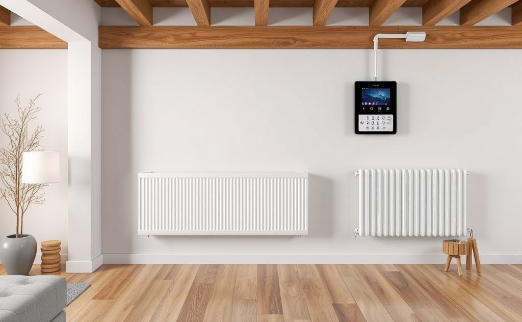 Custom heating scenarios with smart control system