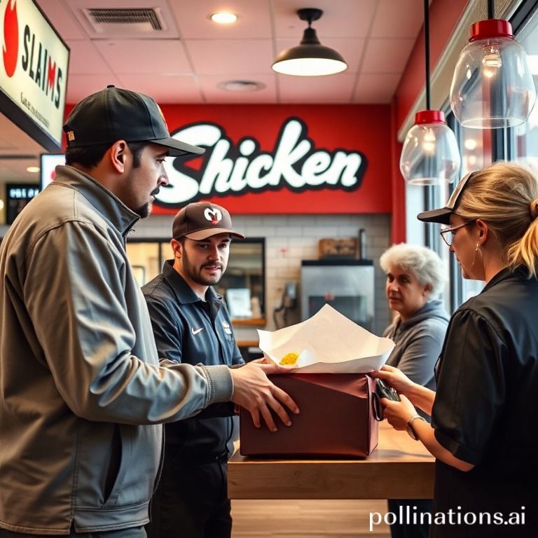 Slim Chickens food ordering