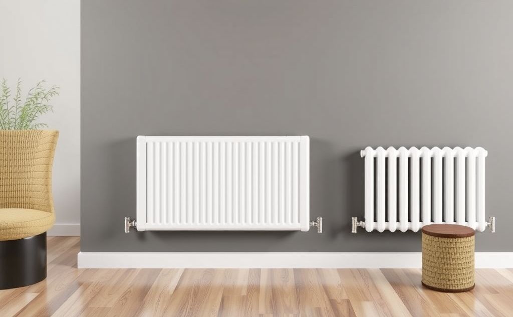 Customization choices for hydronic radiator design