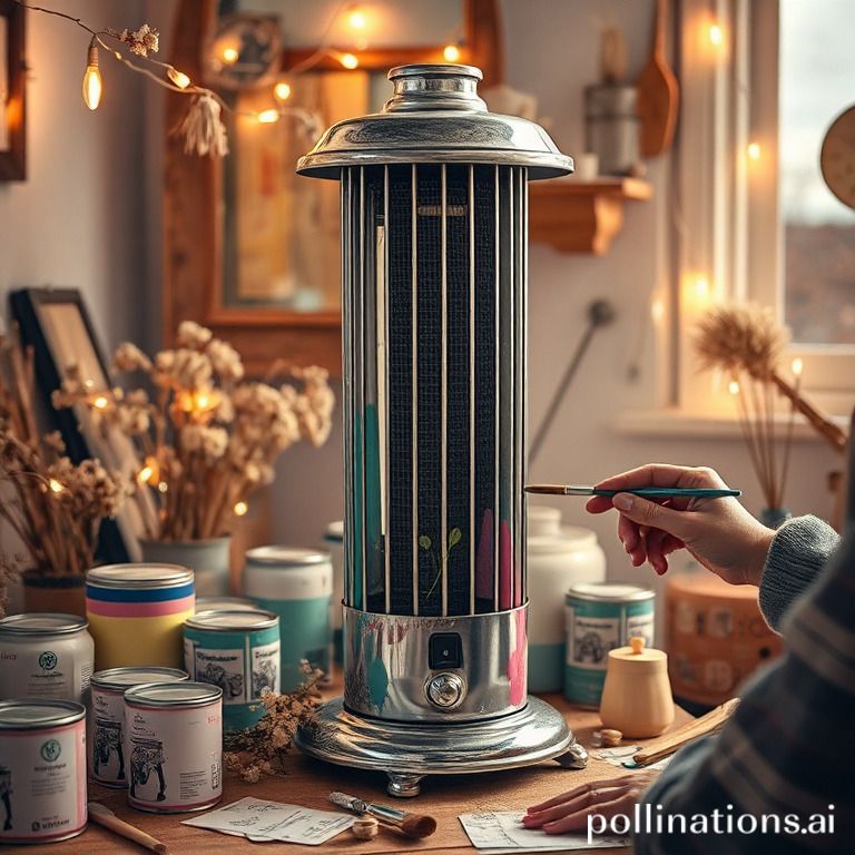 Customizing a vintage heater to fit your style