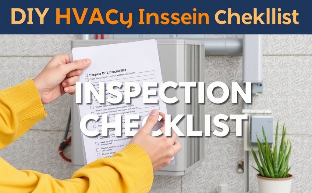 DIY HVAC inspection checklist for common issues