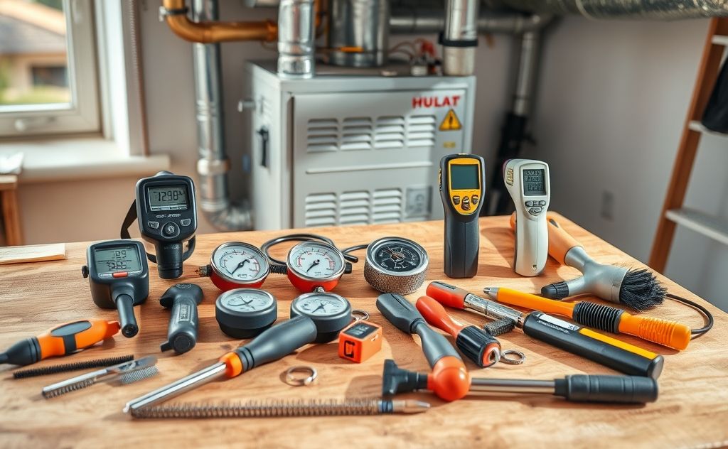 DIY HVAC tools for efficient heating inspection