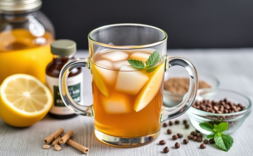 DIY Loaded Tea recipe with essential ingredients