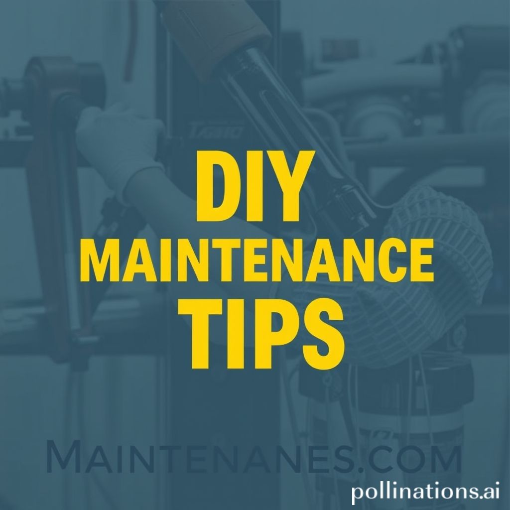 DIY Maintenance Tips.