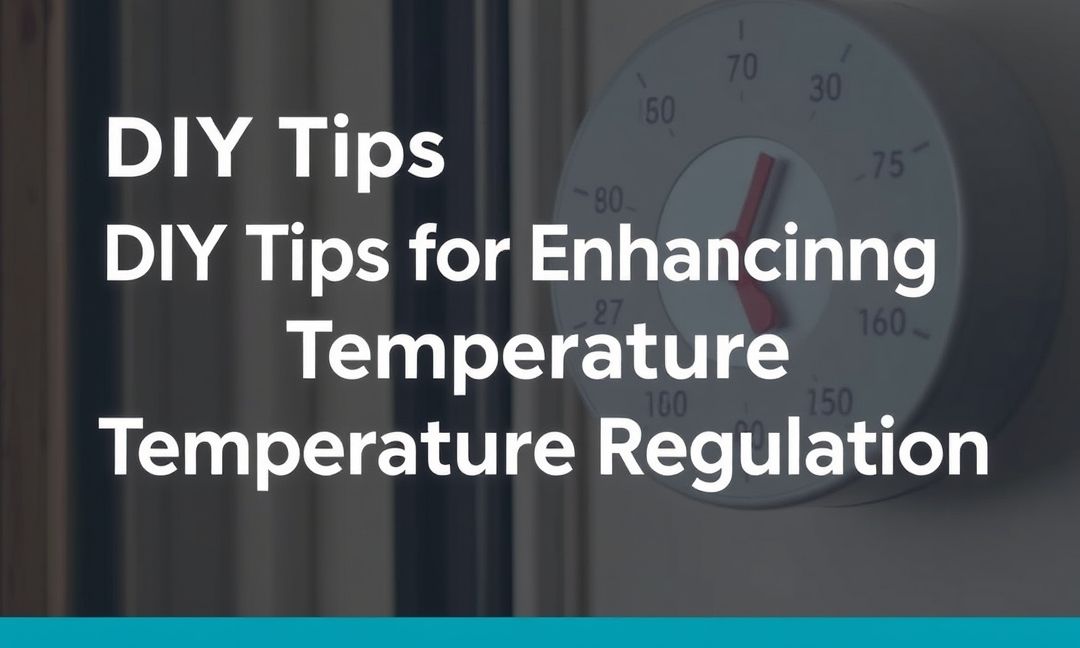 DIY Tips for Enhancing Temperature Regulation