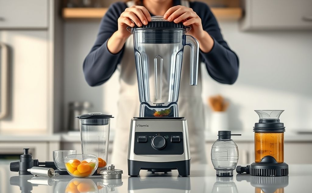 DIY Vacuum Blending With Vitamix Blender