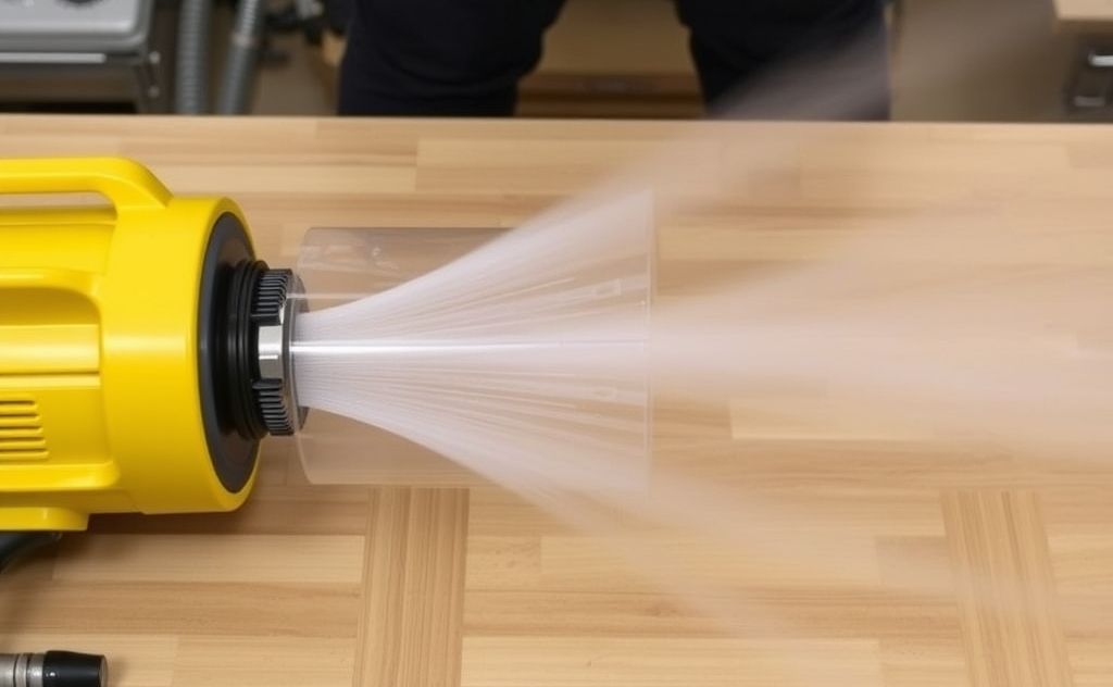 DIY airflow reversal vacuum cleaner method