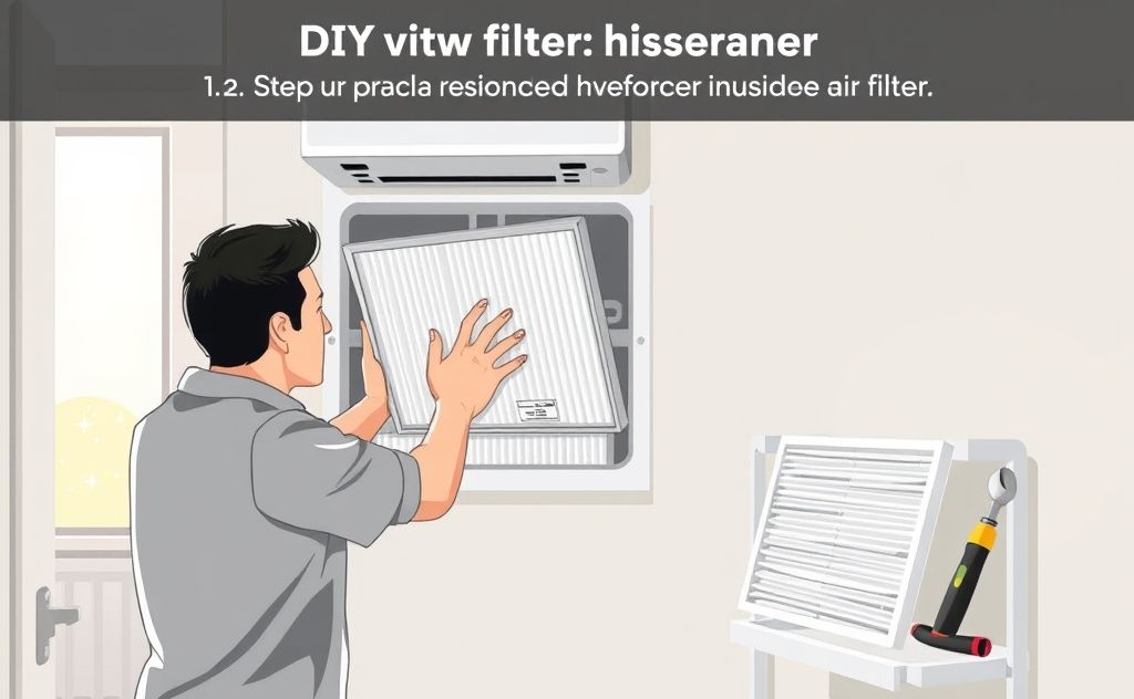 DIY guide for HVAC filter swap location