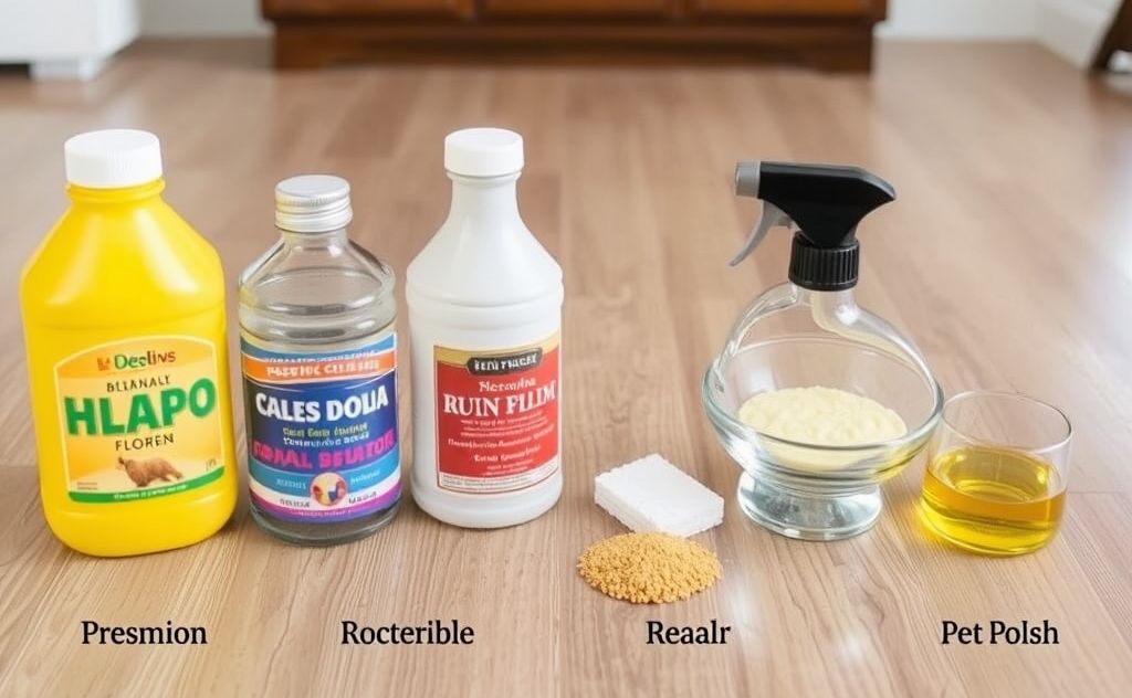 DIY pet safe floor polish recipes
