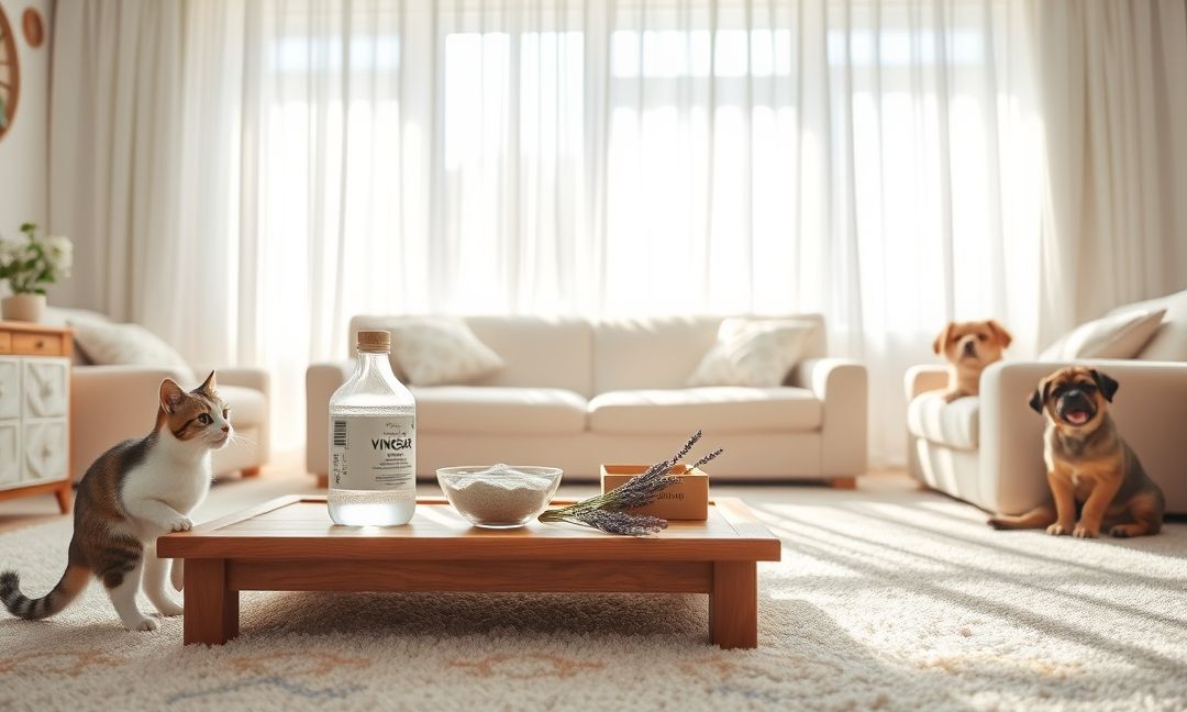 DIY pet-safe carpet cleaning solutions​