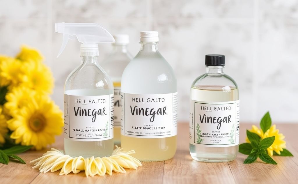 DIY scented vinegar mopping solutions for a fresh home