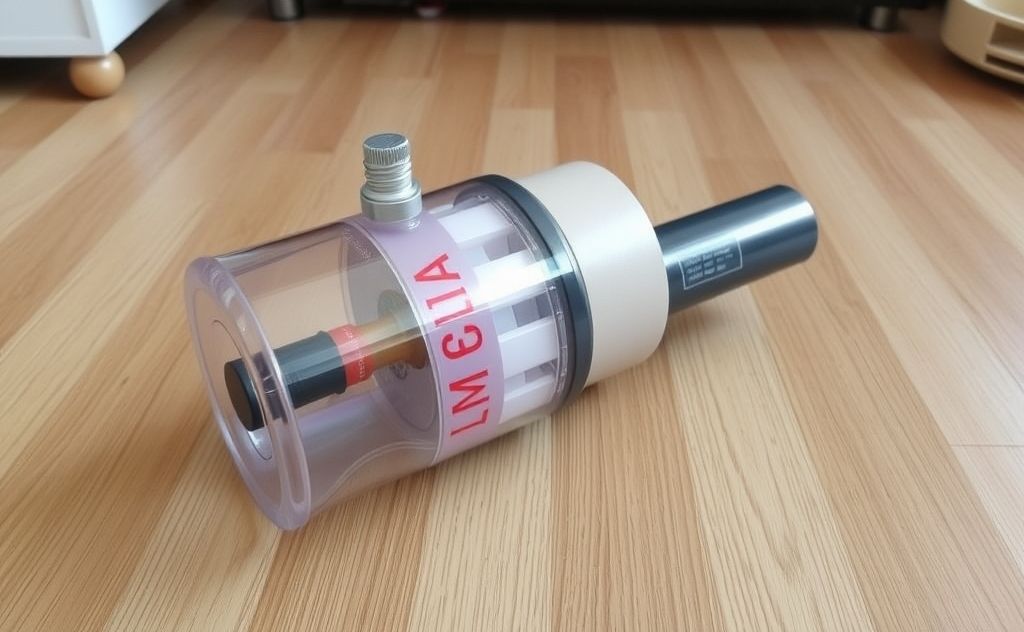 DIY vacuum cleaner using simple materials and design