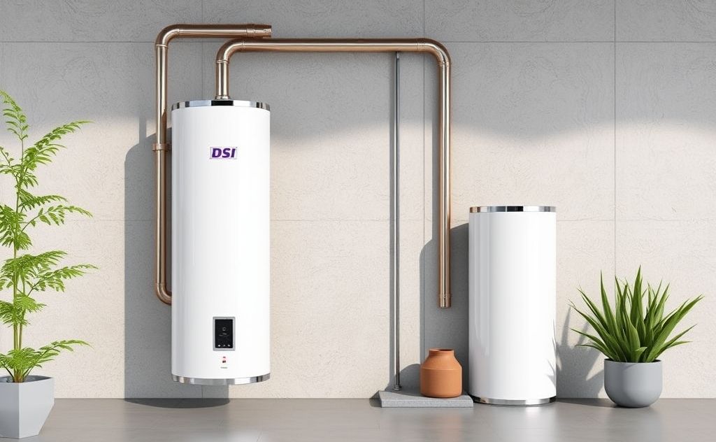 DSI water heater with modern design and efficiency