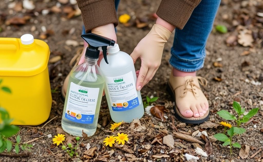 Daily cleaning with natural solutions for litter