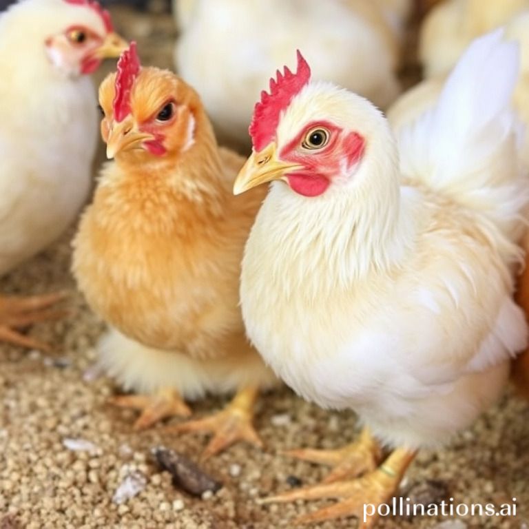 Grit for healthy chickens