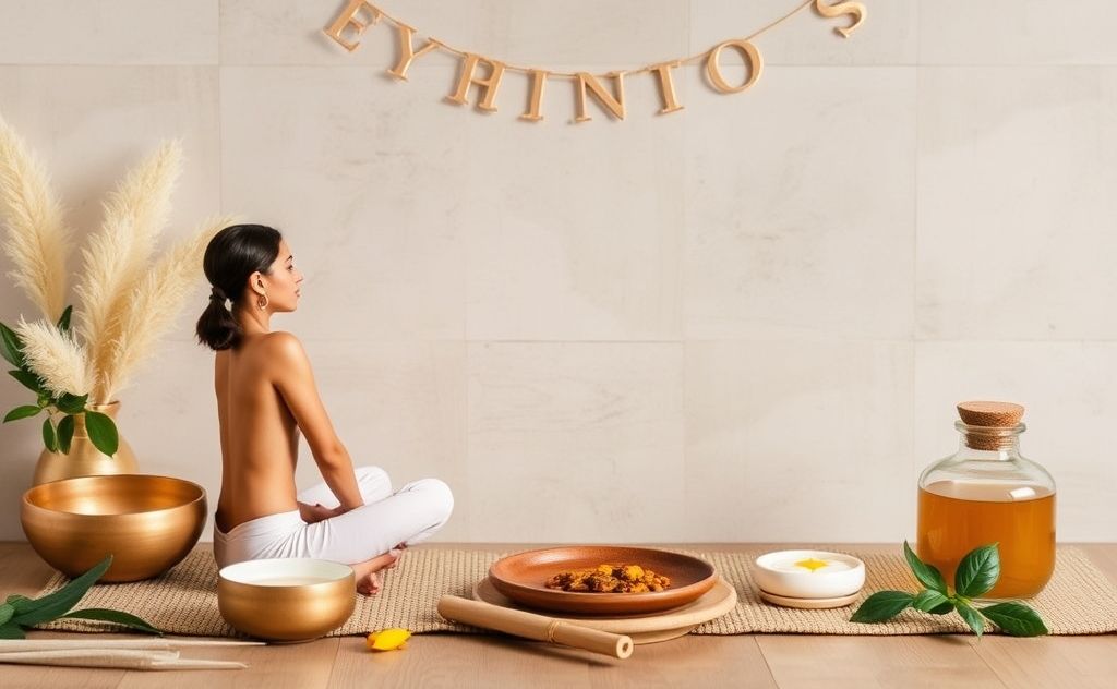 Daily routines for balance in Ayurveda
