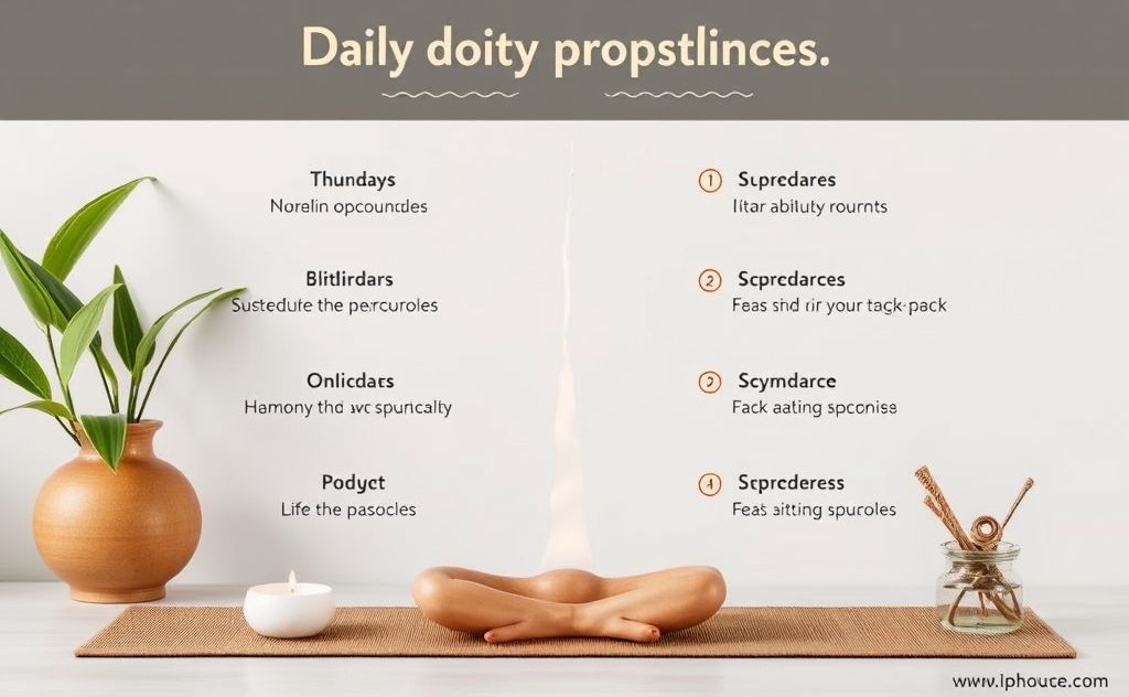 Daily routines for balanced dosha harmony