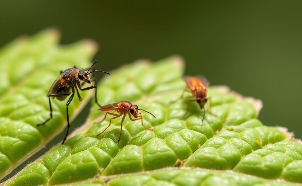 Daily temperature changes affect insect life stages
