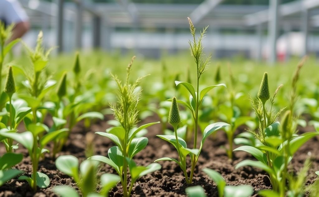Daily temperature changes impact plant growth dynamics