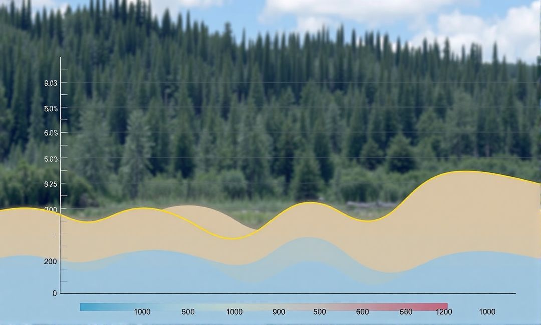 Daily temperature cycles and their effect on water resource management.