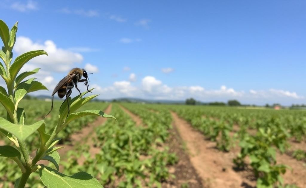 Daily temperature shifts affect agricultural pests