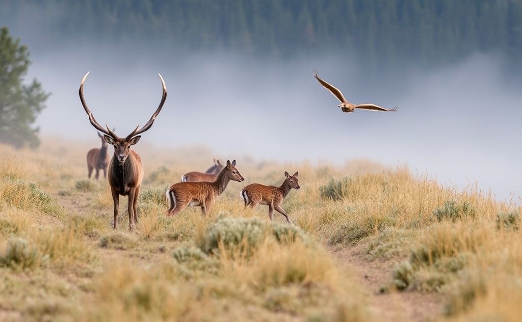 Daily temperature shifts affect wildlife migration