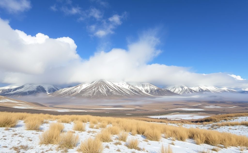Daily temperature shifts influenced by meteorology