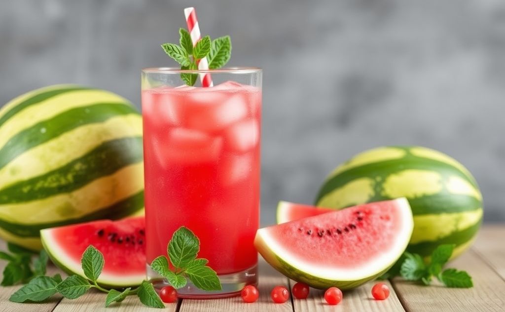 Daily watermelon juice intake for hydration tips