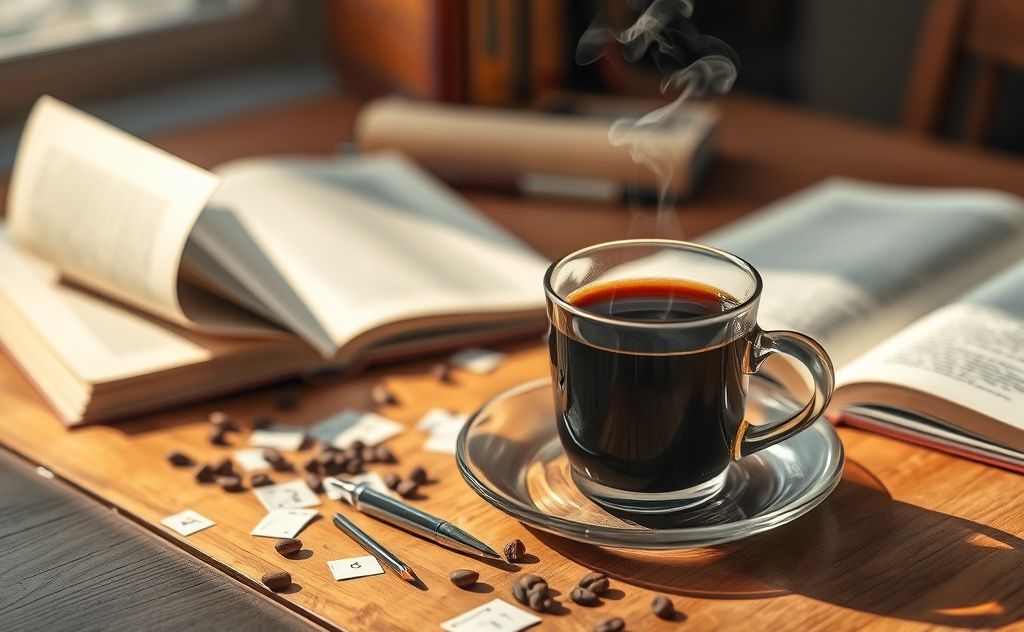 Dark coffee effects on memory and focus