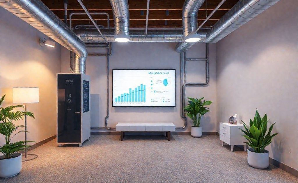 Data-driven HVAC systems optimize efficiency and comfort.