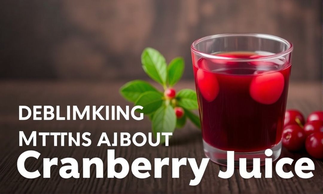 Debunking Common Myths About Cranberry Juice