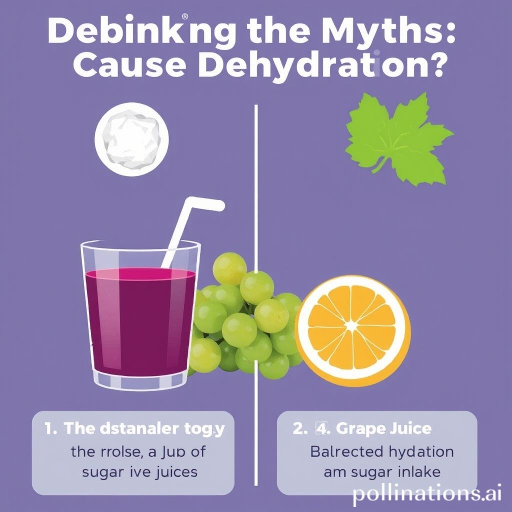 Debunking the Myths: Grape Juice and Dehydration