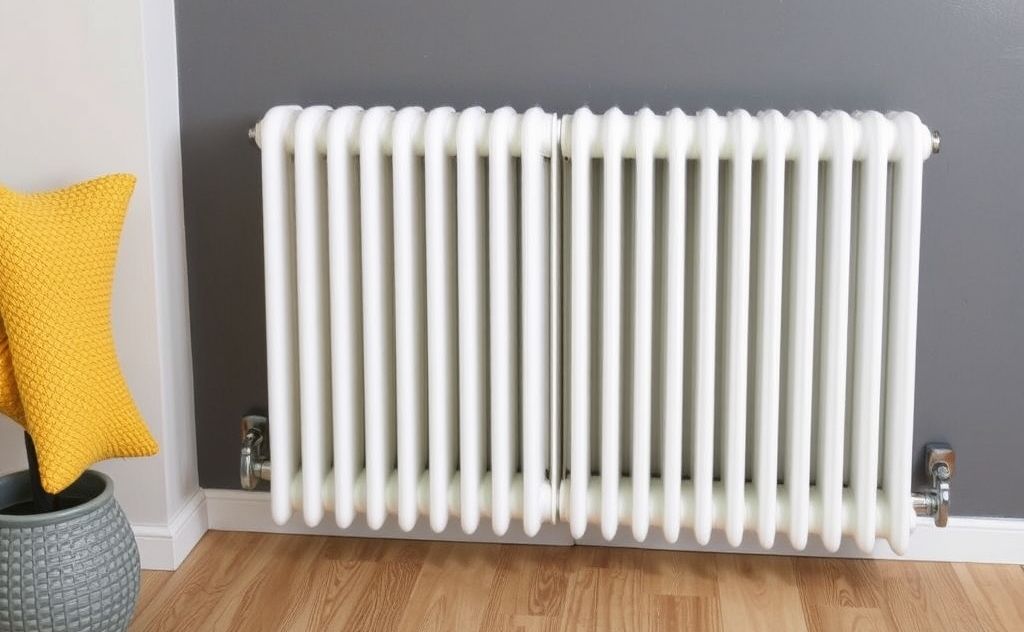 Deep cleaning hydronic radiators for efficiency