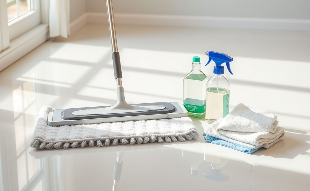 Deep cleaning tools for vinyl floor care