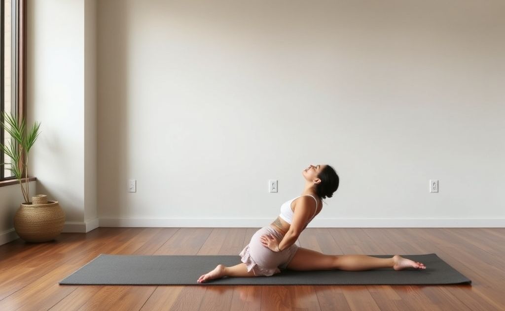 Deep release through yin yoga practice