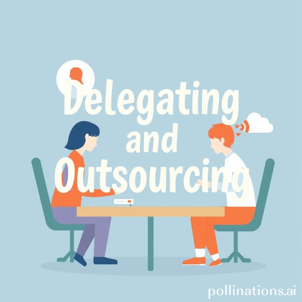 Delegating and Outsourcing