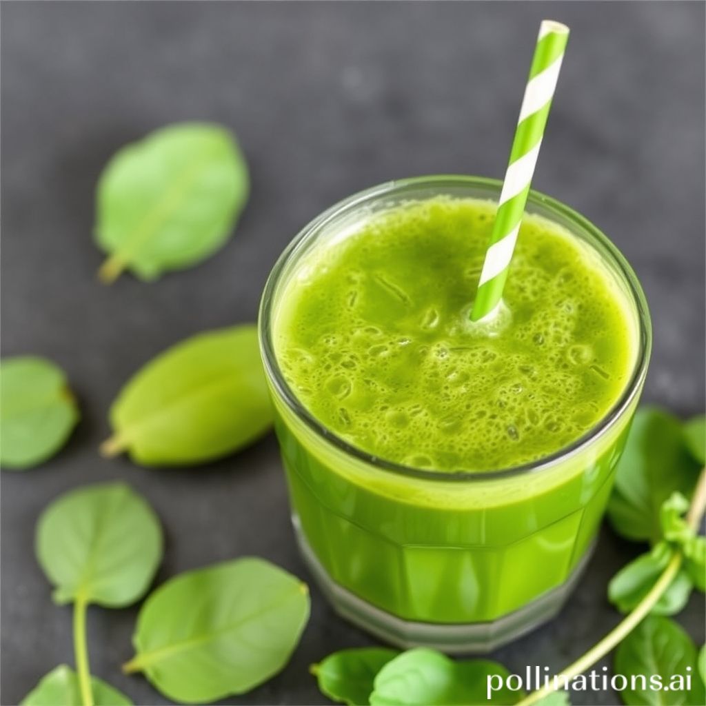 Refreshing Spinach Juice Delights