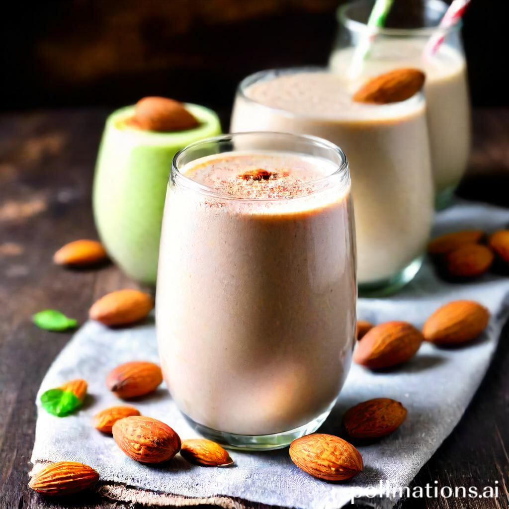 Variety of Almond Smoothie Recipes