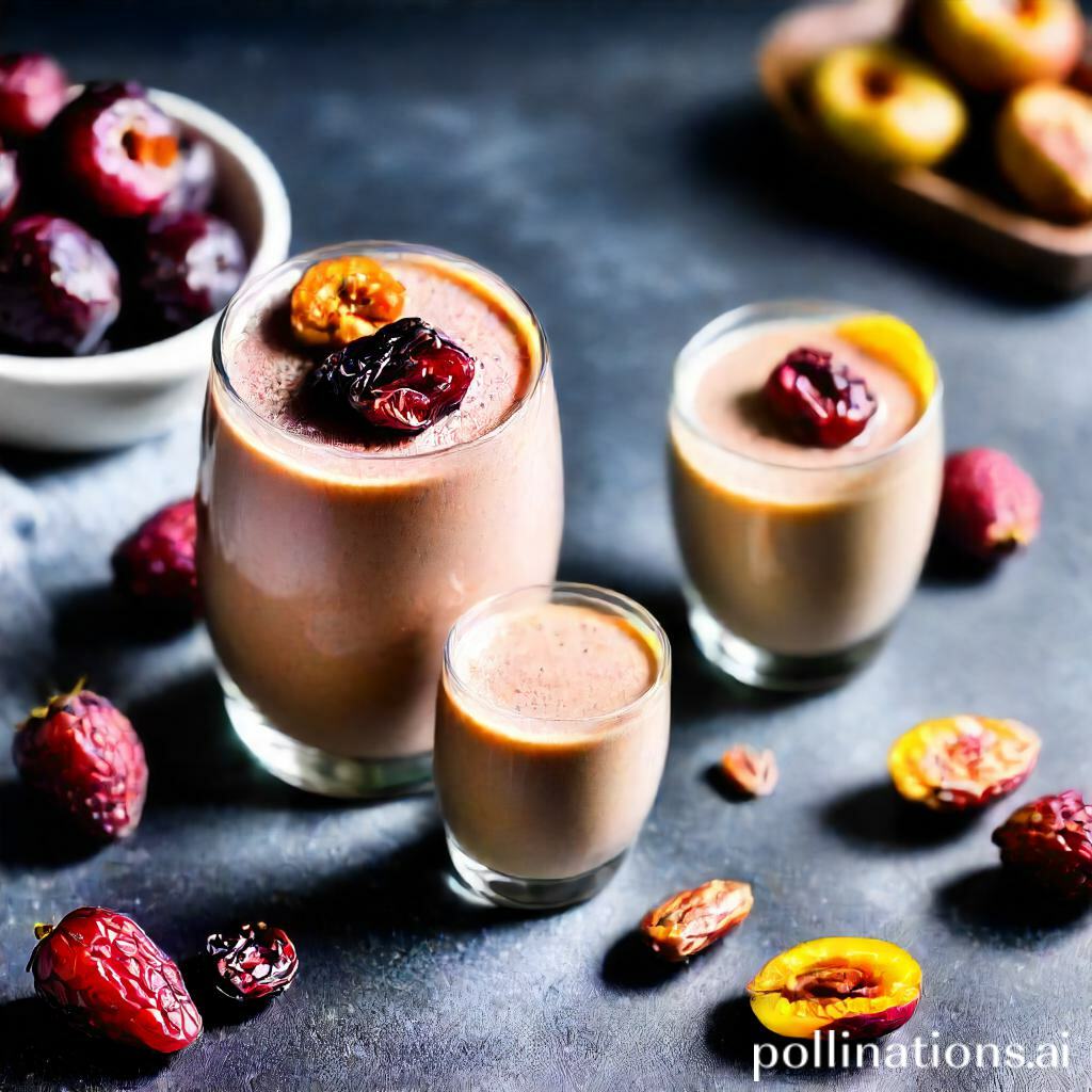 Variety of Delicious Date Smoothie Recipes