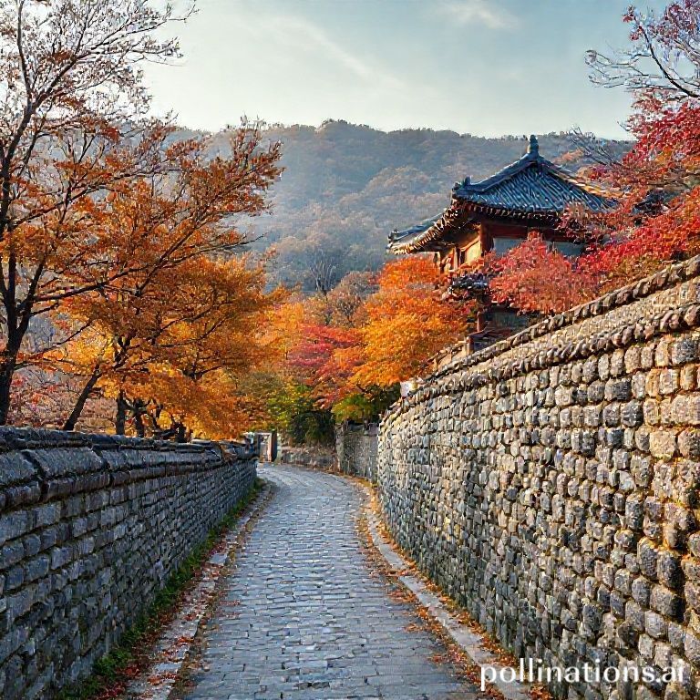 덕수궁 돌담길과 정동길: 역사 속 가을 정취