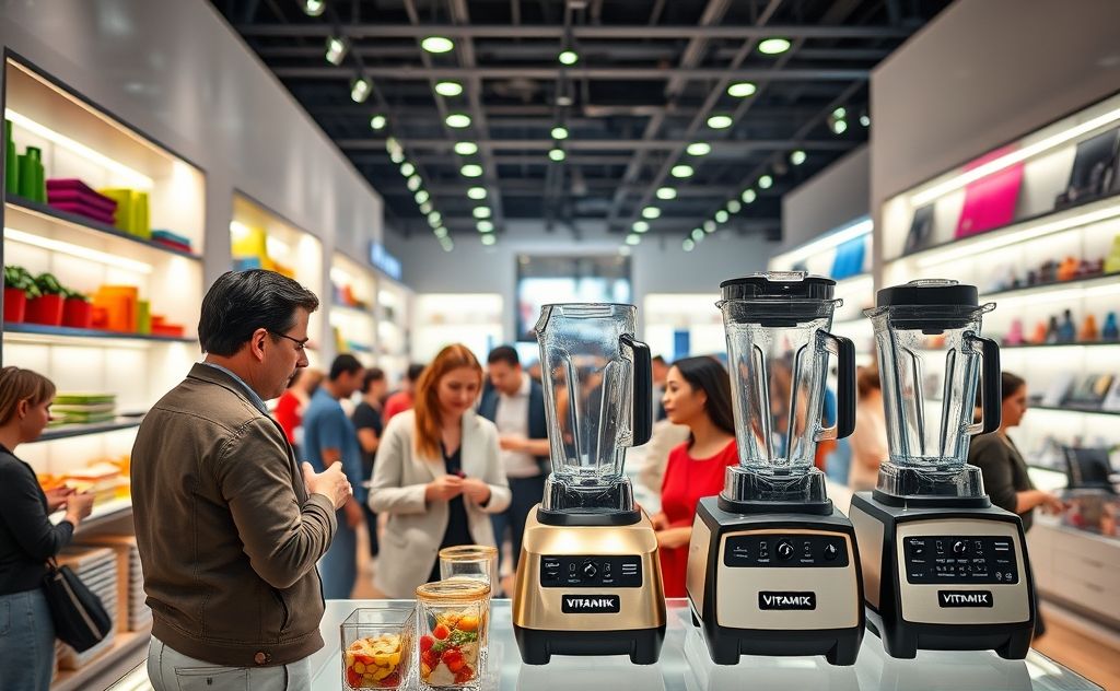 Department stores specialty retailers buy Vitamix blender