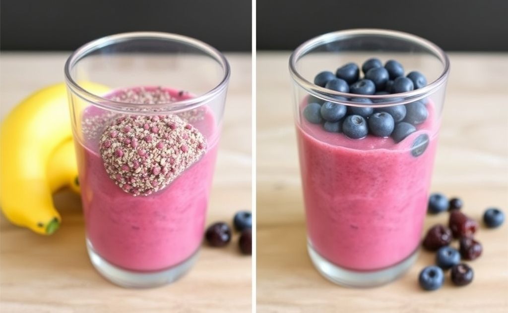 Deseed frozen mixed berries for a perfect smoothie