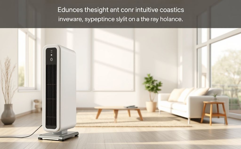 Design enhances user experience in modern heaters.