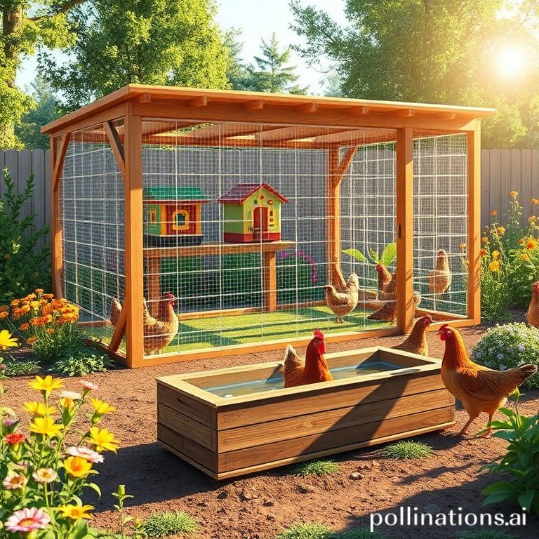 Functional Chicken Run Design