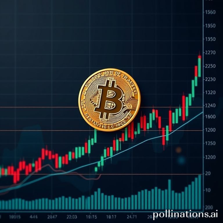 Grafik analisis teknis Bitcoin (BTC USD) menunjukkan level harga krusial, rata-rata bergerak, dan potensi pasar untuk Oktober 2025.
