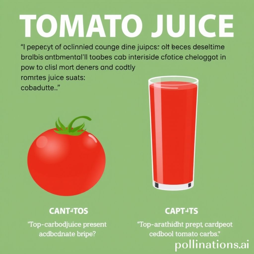 Carbohydrate Breakdown in Tomato Juice