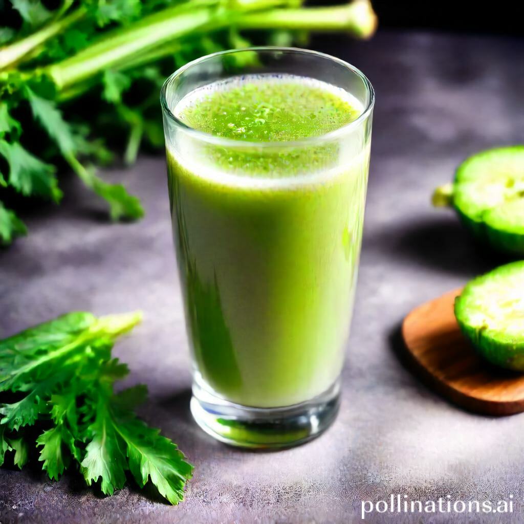 Sodium Content in Celery Juice: A Detailed Comparison