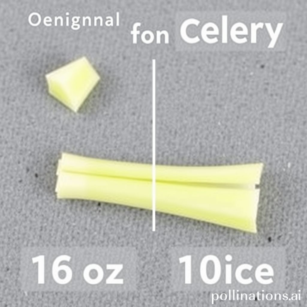 Calculating Celery Quantity for 16 oz Juice